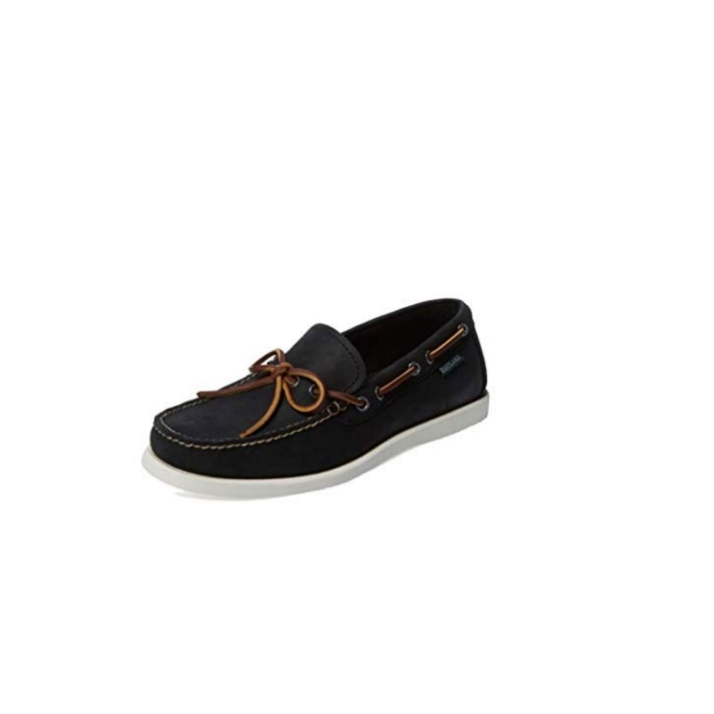 Eastland Yarmouth Black Leather Boat Shoes Size 10